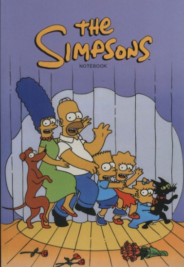 تصویر  دفتر خط دار (THE SIMPSONS)،(کد 6147)